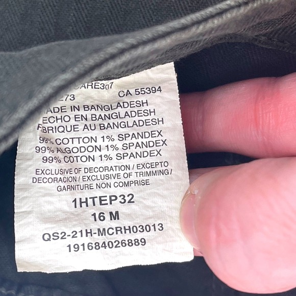 Lee Heritage Pants Women's Size 16M Olive Green Utility Cargo Casual - Picture 4 of 6